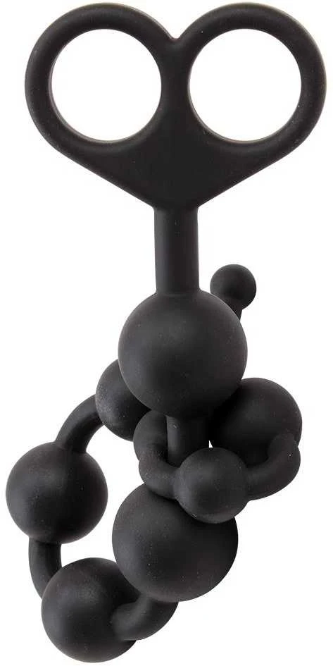 Black Mont Juodas Mont Anal karoliukai orgazmo kamuoliukai grandinėlė seksas 34cm