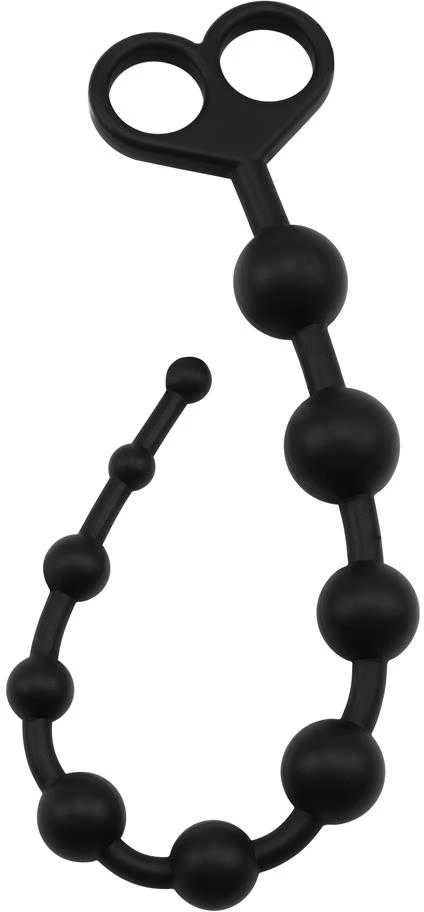 Black Mont Juodas Mont Anal karoliukai orgazmo kamuoliukai grandinėlė seksas 34cm