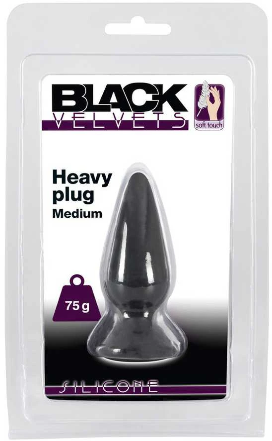Black Velvets 75g silikoninis kištukas pakuotėje