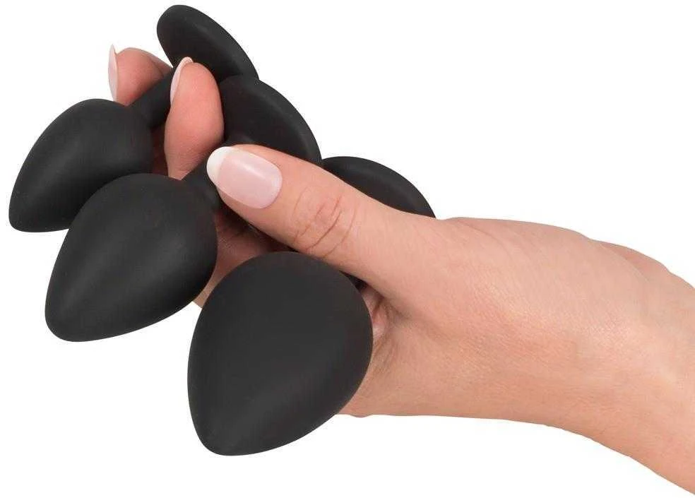 Black Velvets Juodas Velvets Anal Kit