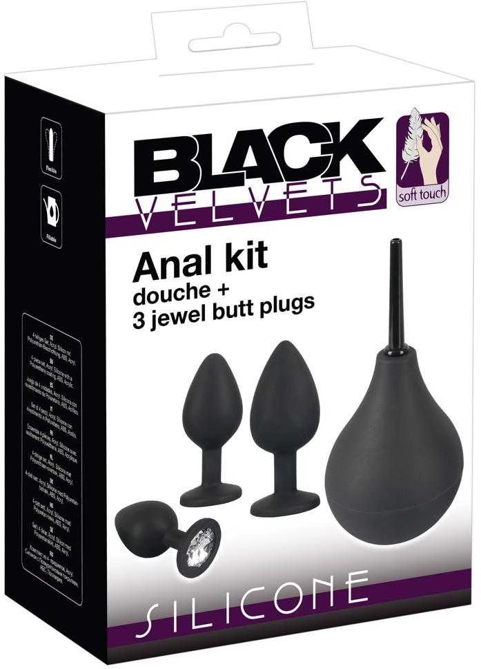 Black Velvets analinis rinkinys su aksesuarais