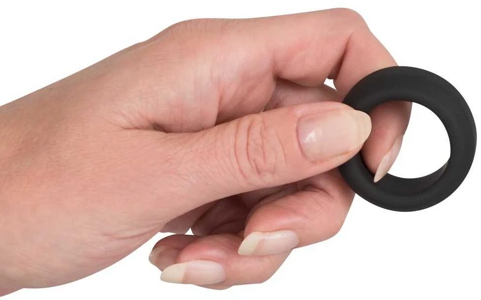 Black Velvets Juodas Velvets Cock Ring 2.6 cm