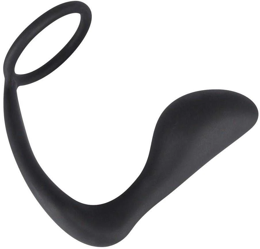 Black Velvets Juodas Velvets Ring & Plug