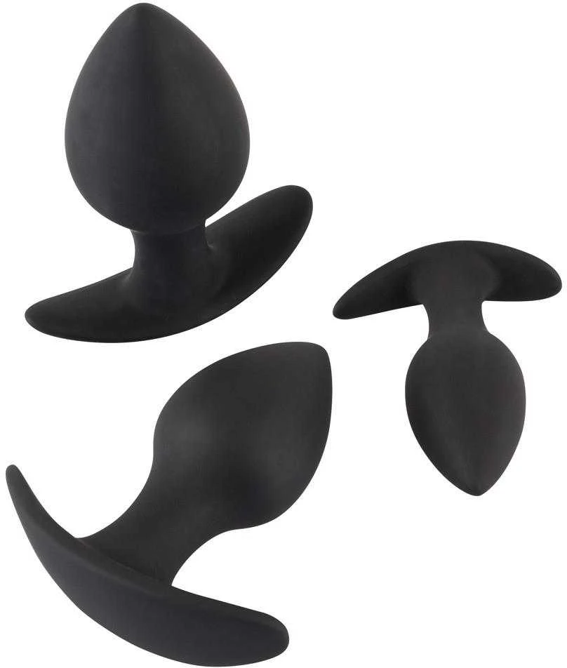 Black Velvets Juodas Velvets Anal trainer set