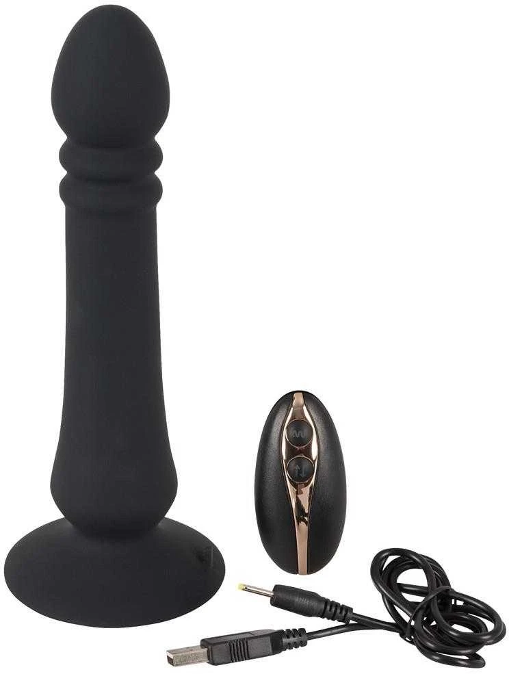 Black Velvets Juodas Velvets Anal Thruster