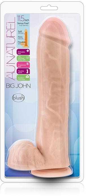 Blush AU NATUREL BIG JOHN 29,21 CM DILDO