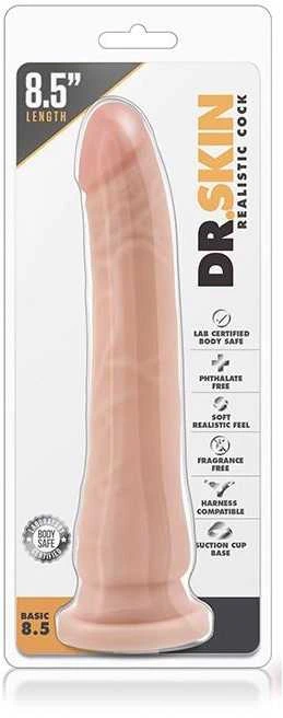 Blush Skaistalai Dildo-dr. oda tikroviška gaidys basic 8,5 smėlio spalvos