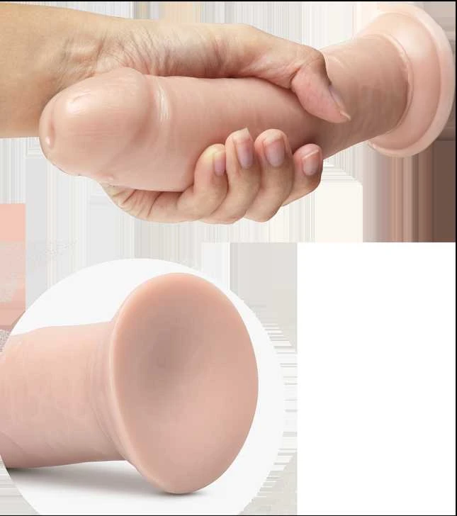 Blush DR. SKIN 8INCH SELF LUBRICATING DILDO