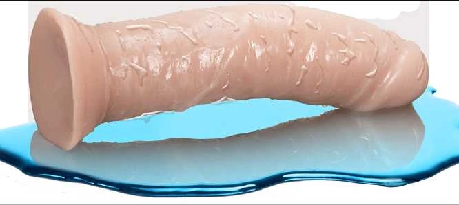 Blush DR. SKIN 8INCH SELF LUBRICATING DILDO