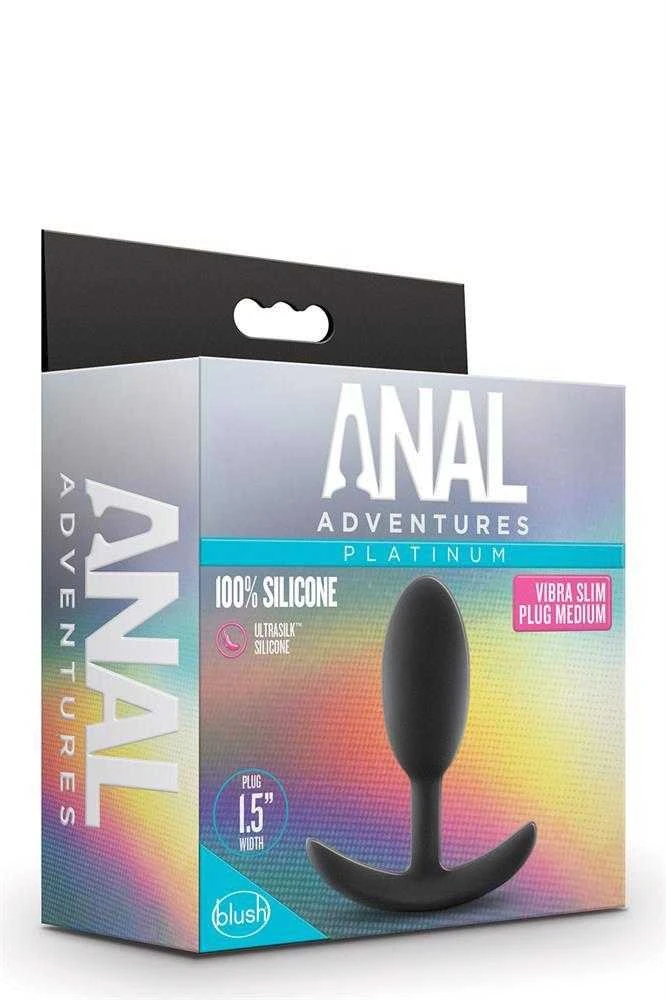 Blush vibracinis analinis kamštis pakuotėje