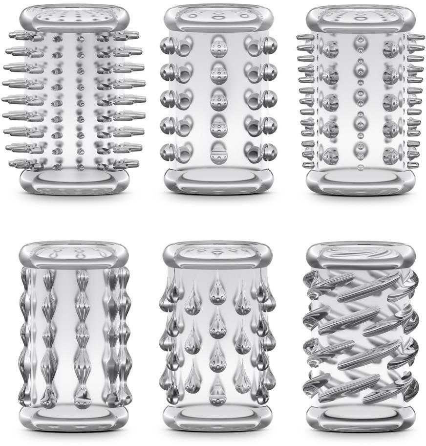 Blush STAY HARD COCK SLEEVE KIT CLEAR