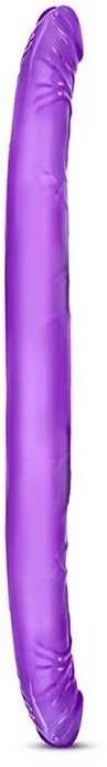 Blush B JŪSŲ 16 colių DVIGUBAS DILDO PURPURINE