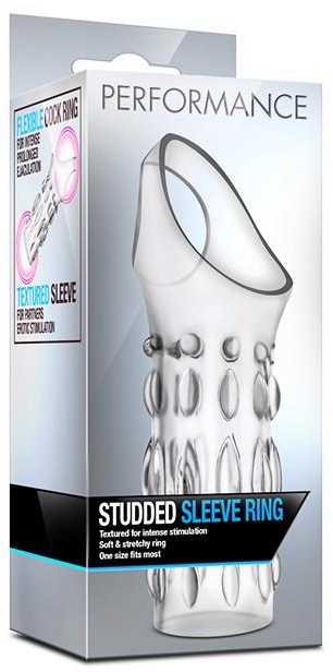 Blush Skaistalai PERFORMANCE SUDED SLEEVE RING CLEAR