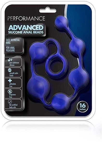 Indigo analiniai silikoniniai karuliai Performance pakuotėje
