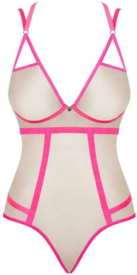 Obsessive Nudelia s/m erotinis permatomas bodis