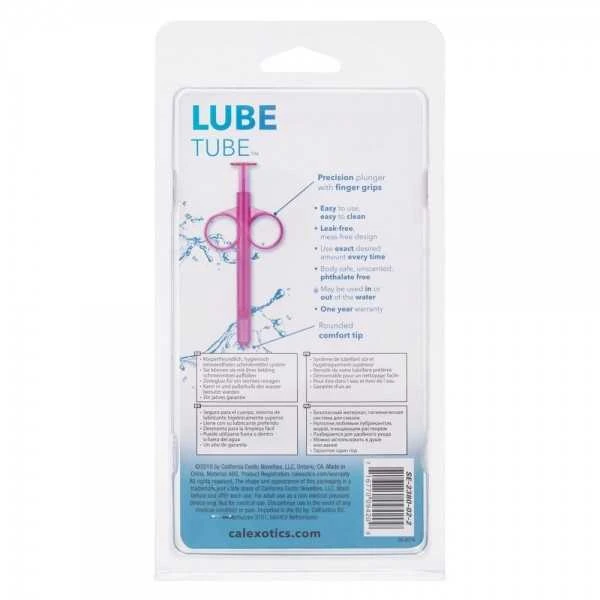 Lube Tube rožinis aplikatorius su instrukcija