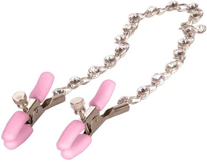 Calexotics Crystal Nipple Teasers Metal