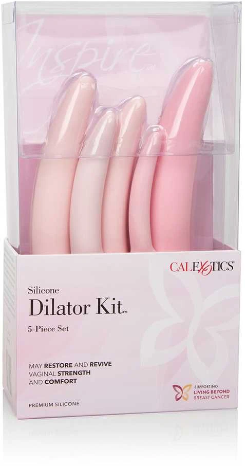 Calexotics Inspire - Silicone Dilator 5 Pcs Set 5 vnt. dildo rinkinys