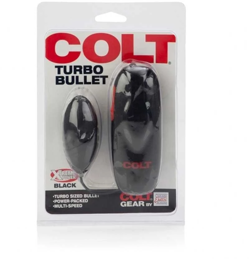 Calexotics Jajko/wibr-COLT TURBO BULLET Juodas
