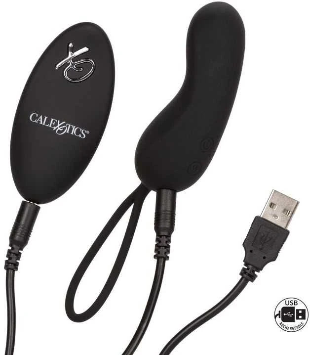 Calexotics Jajko/wibr-REMOTE RECHARGEABLE CURVE Juodas