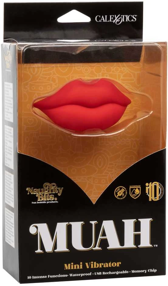 Calexotics Muah Mini Vibrator Raudona