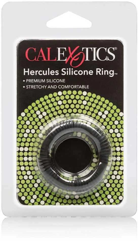 Calexotics žiedas - ADONIS SILICONE RINGS HERCULES BLCK