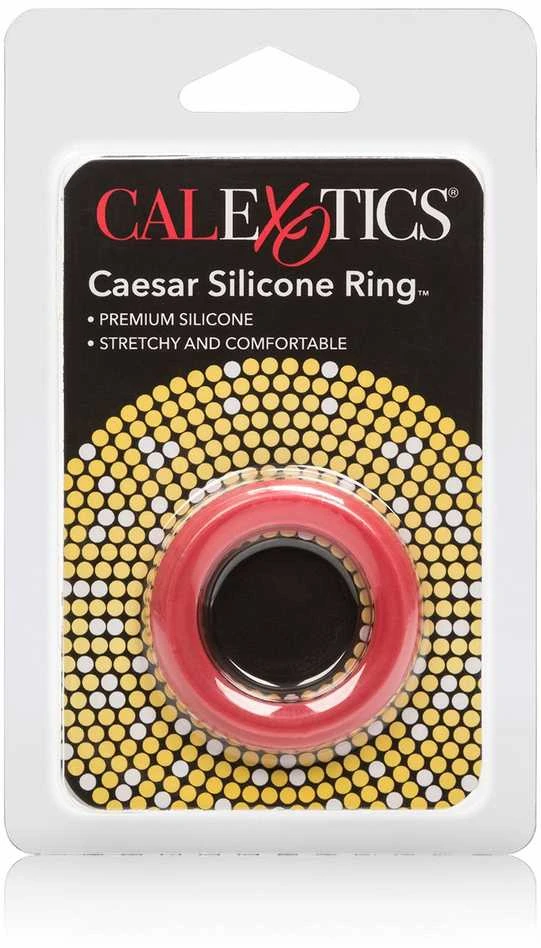 Calexotics Ring - CAESAR SILICONE RINGS Raudonas