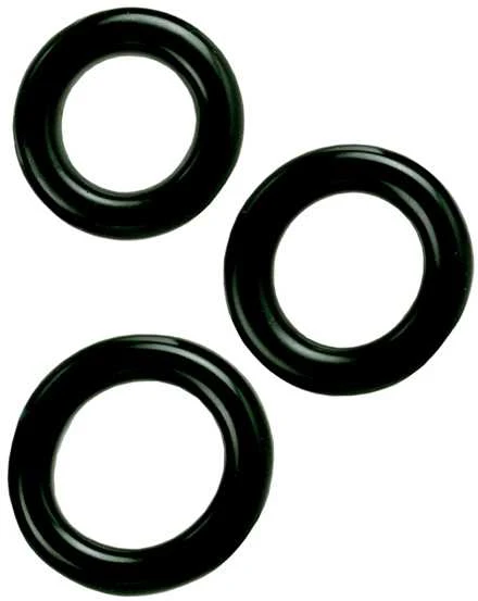 Calexotics Ring - COLT 3 RING SET Juodas