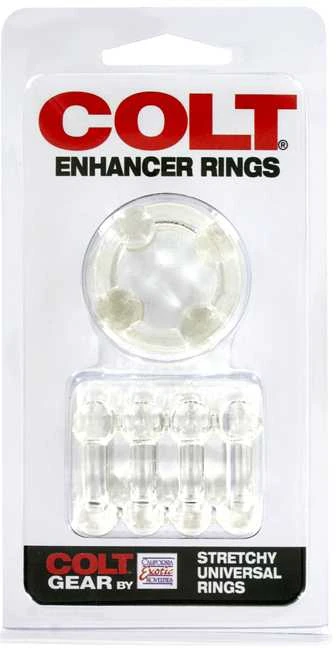 California Exotic Calexotics Pierścień-COLT ENHANCER RINGS CLEAR