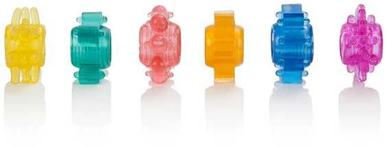 California Exotics Senso Cock Rings Penio žiedai (6 vnt.)