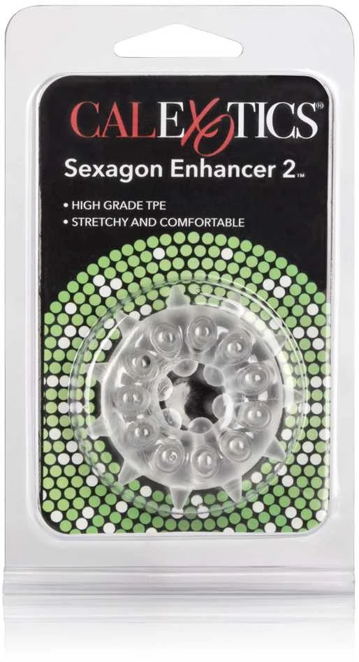 Calexotics Ring - SEXAGON ENHANCER 2 RING CLEAR
