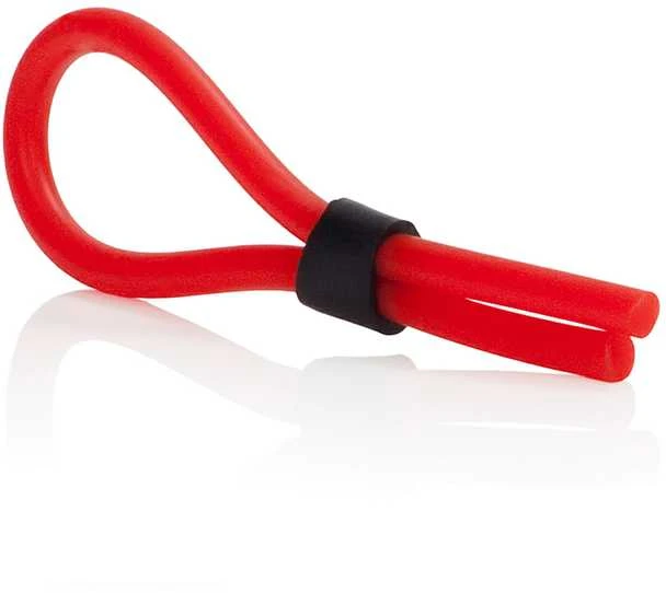 Calexotics Ring-SILICONE STUD LASSO Raudonas