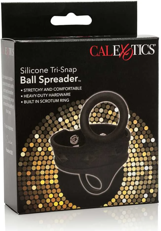 Calexotics Ring-TRI-SNAP KAMULIŲ SKLEISTIS Juodas