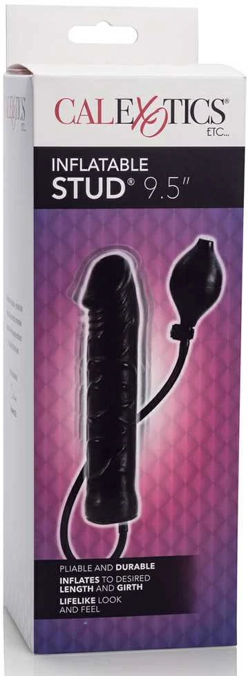 Calexotics Plug-Pupučiamas smeigės 9,5 colio Juodas