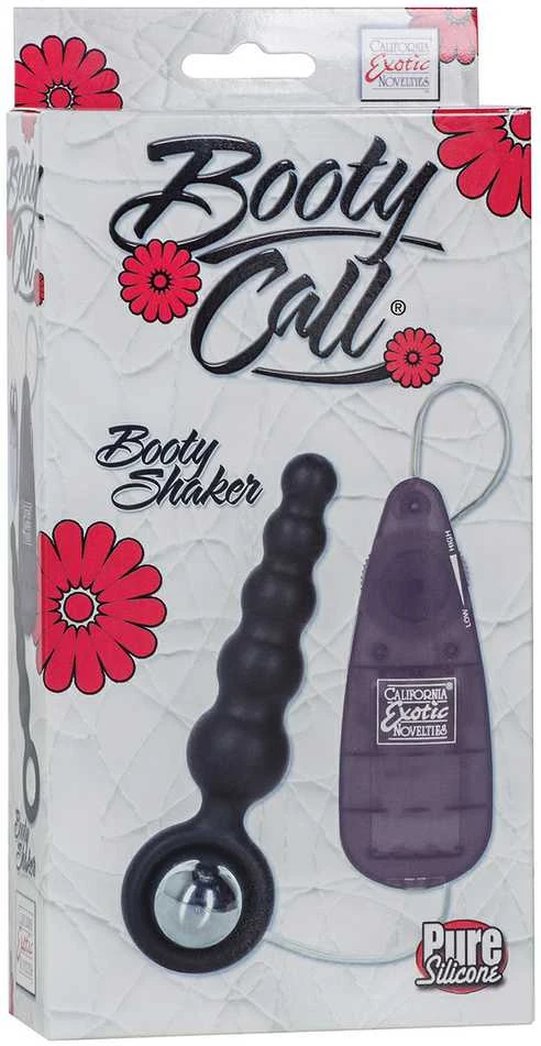 Calexotics Plug/vibr-BOOTY CALL BOOTY SHAKER Juodas