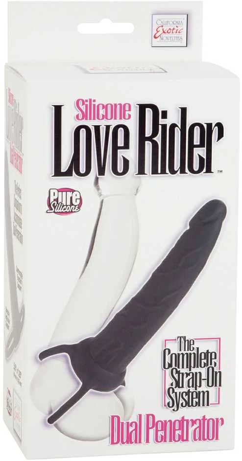 Calexotics Proteza-DUAL PENETRATOR Juodas