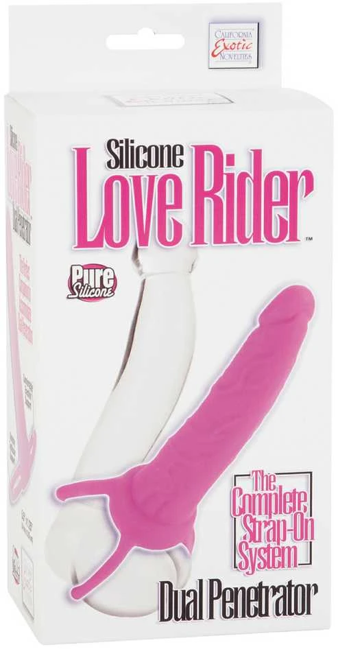 Calexotics Proteza-DUAL PENETRATOR Rožinis