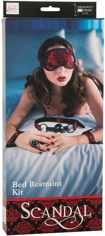 Calexotics Rinkinys-SCANDAL BED RETRAINT KIT