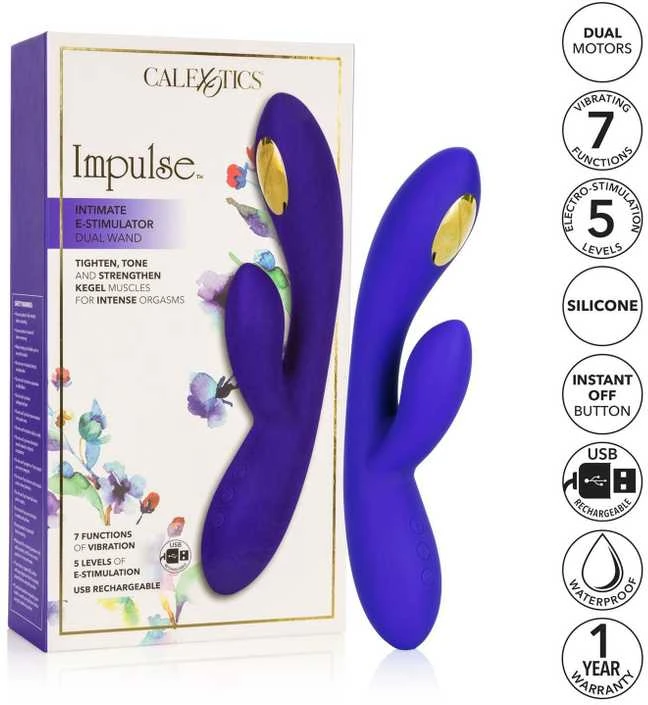 Calexotics Stymulator-Estim Dual Wand