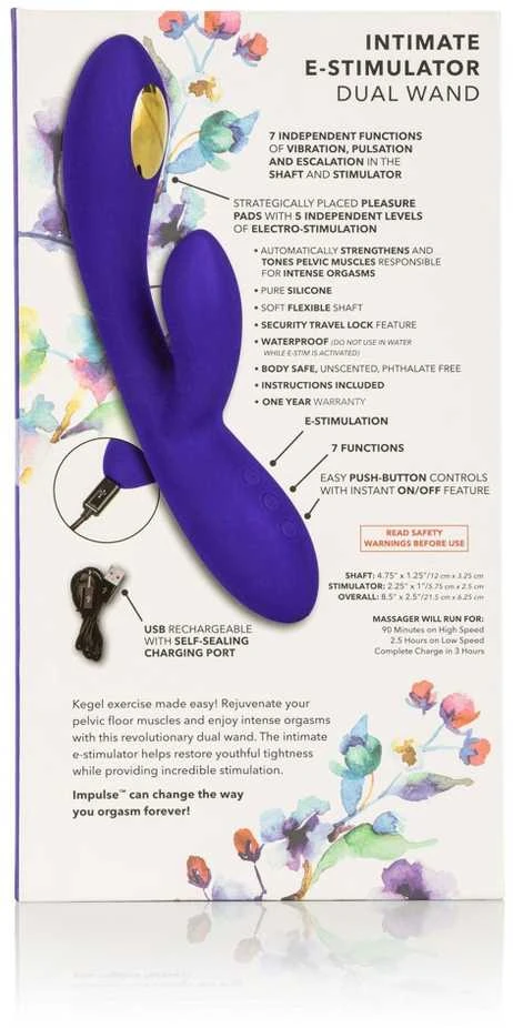 Calexotics Stymulator-Estim Dual Wand