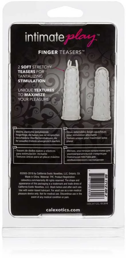 Calexotics Stimulator-Finger Teaser