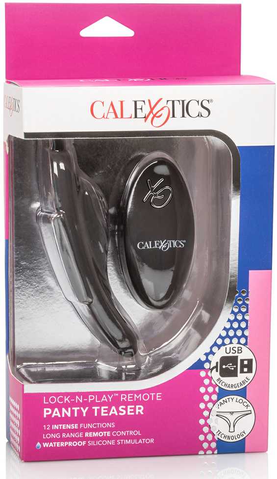 „Calexotics“ stimuliatorius – nuotolinio valdymo kelnaičių stimuliatorius „LOCK N PLAY“