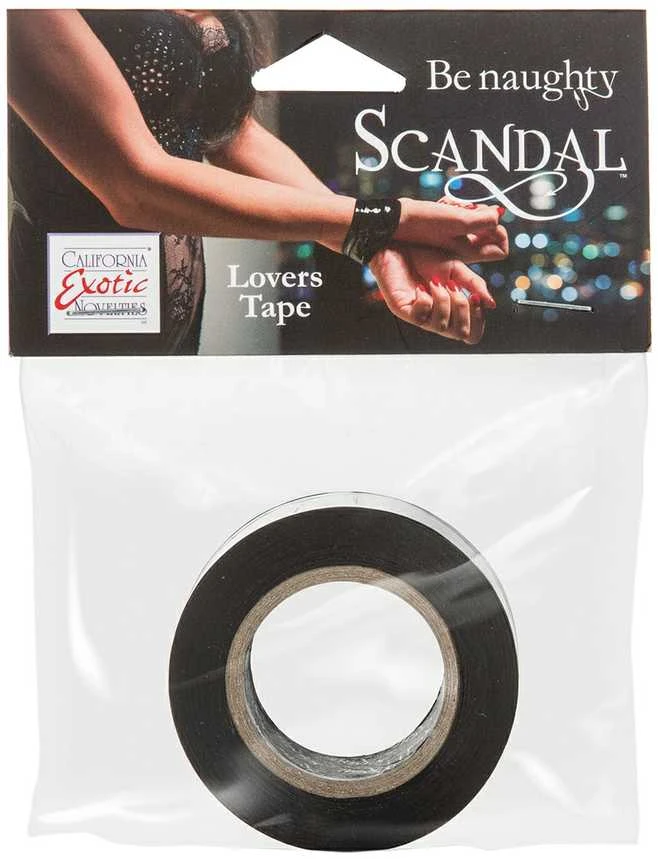 Juoda Scandal Lovers Tape lipni juosta