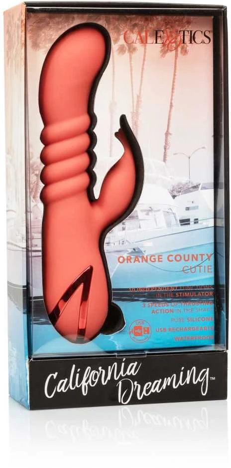 Calexotics Vibrator-Oranžinis County Cutie