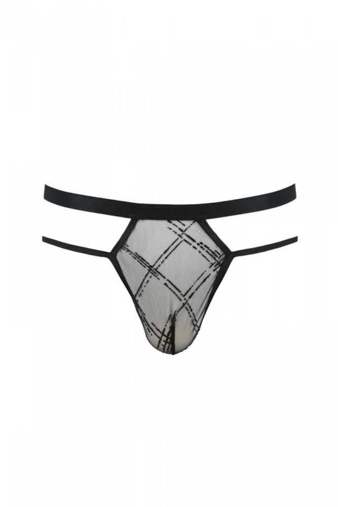 Casmir 029 THONG COLLIN juodas XXL/XXXL - Passion