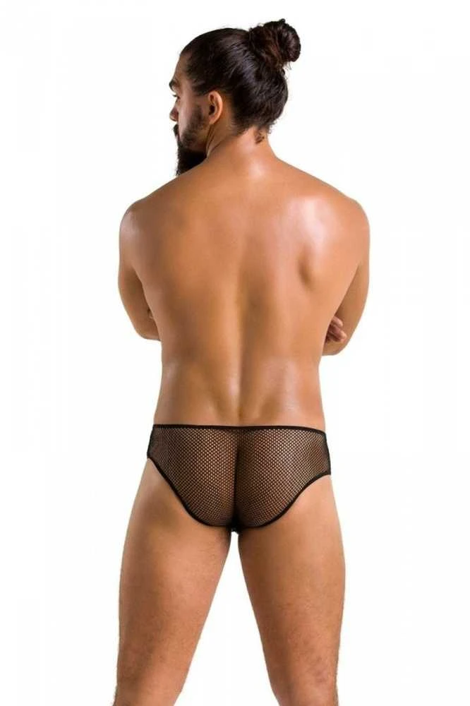 Passion Men Casmir 035 SLIP RICHARD juodas S/M - Passion