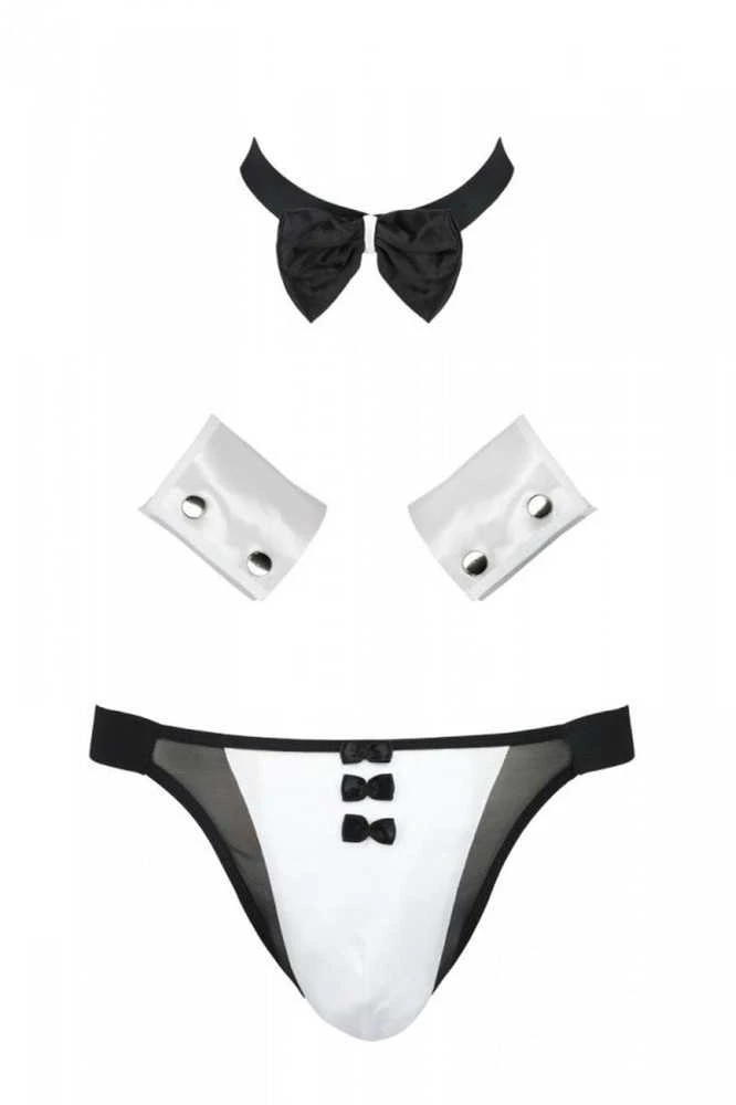 Passion Men Casmir 036 SET ALFRED juodas S/M - Passion