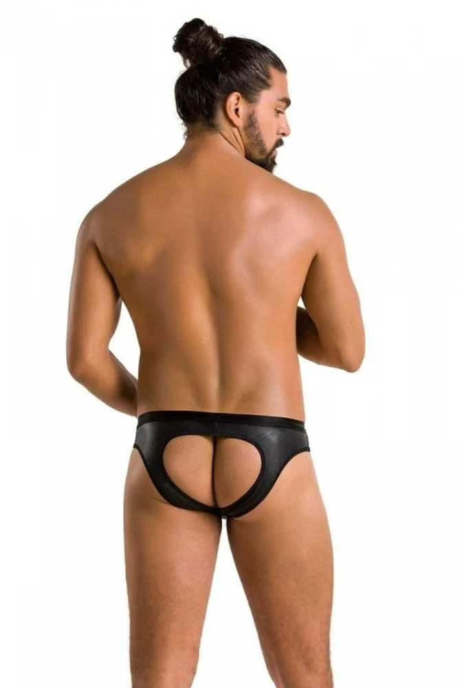 Casmir 041 SLIP OPEN JOE juodas S/M - Passion