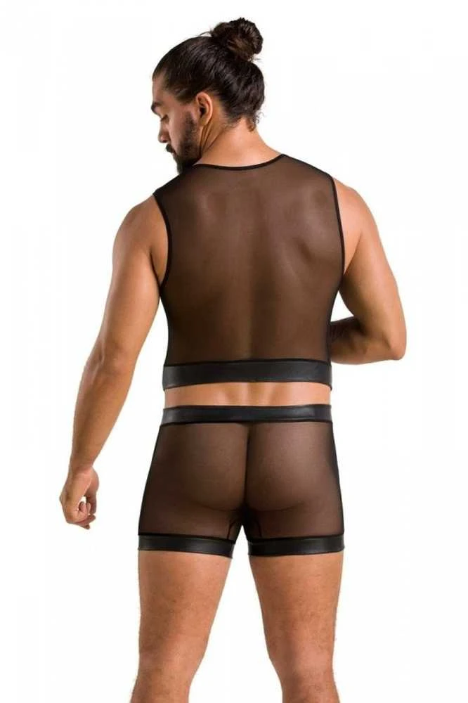 Passion Men Casmir 053 SET WILLIAM juodas L/XL - Passion