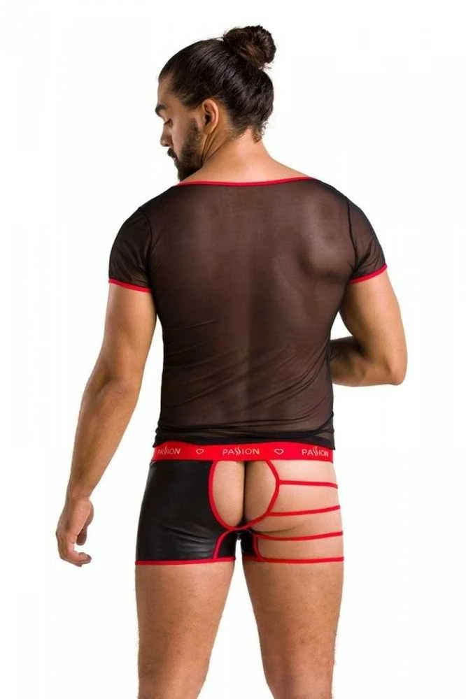 Passion Men Casmir 055 SET MARK juodas S/M - Passion